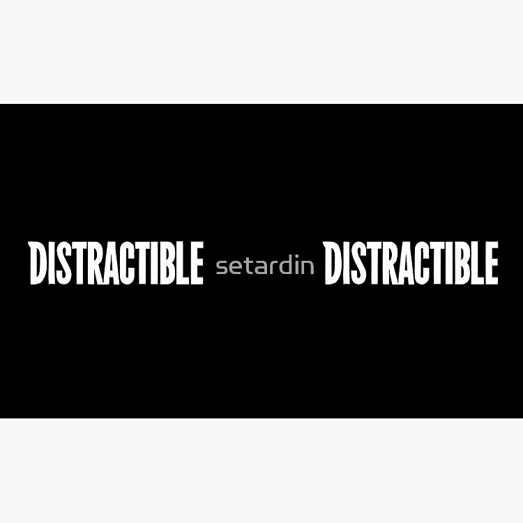 Distractible Postcard Logo Basic Design Mug - Image 2