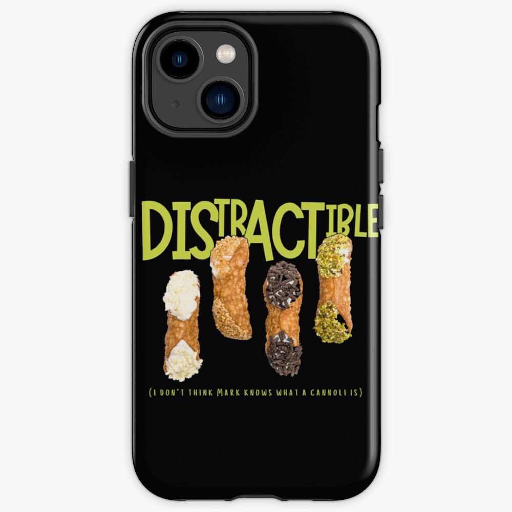 New Design Distractible Podcast Cannoli Bit Iphone Case
