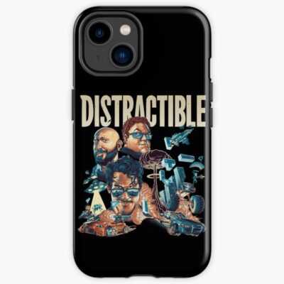 New Distractible Podcast Wonderfull Iphone Case