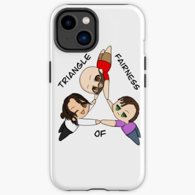 Distractible Triangle Of Fairness Iphone Case