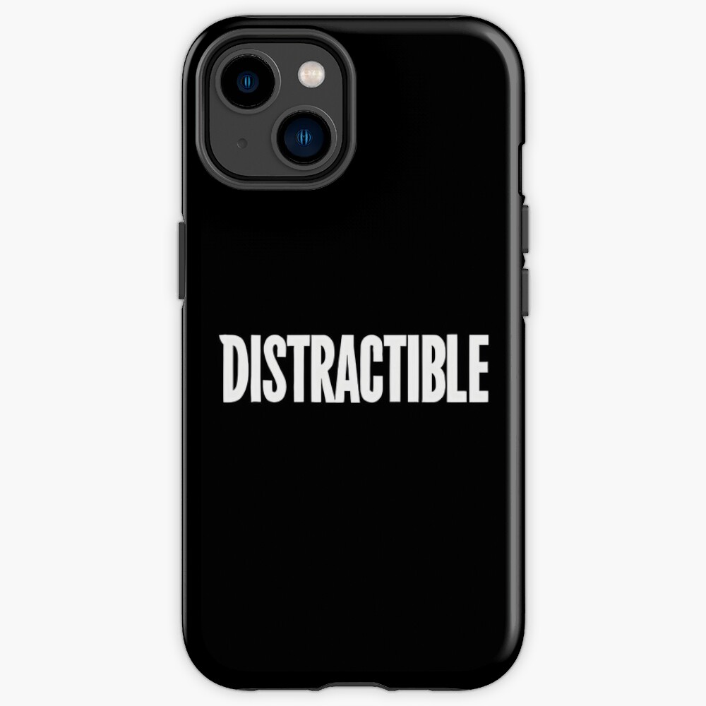 Distractible Logo Bassic Design Iphone Case