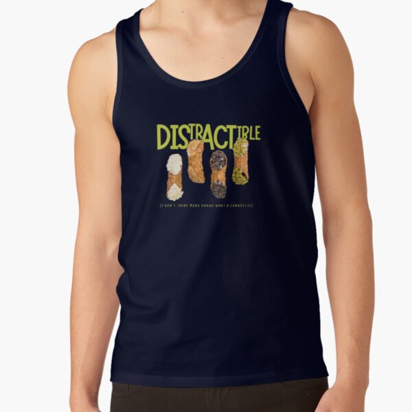 Distractible Podcast Cannoli Bit Tank Top - Image 5
