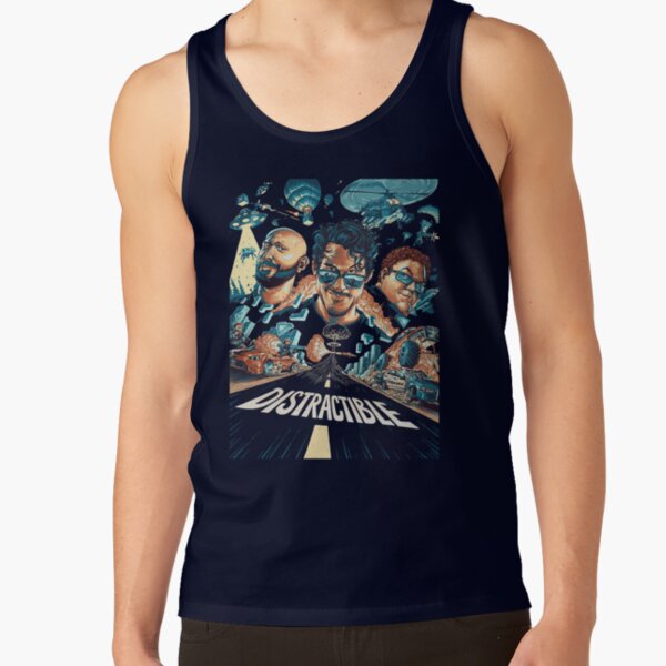 New Colelction Distractible Postcard Merch Tank Top - Image 5