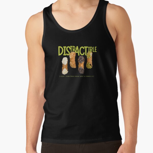 Distractible Podcast Cannoli Bit Tank Top - Image 3