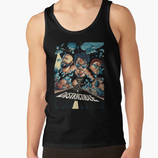 New Colelction Distractible Postcard Merch Tank Top