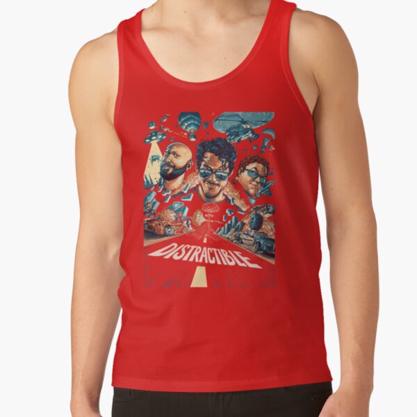 New Colelction Distractible Postcard Merch Tank Top - Image 4