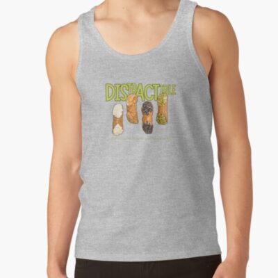 Distractible Podcast Cannoli Bit Tank Top