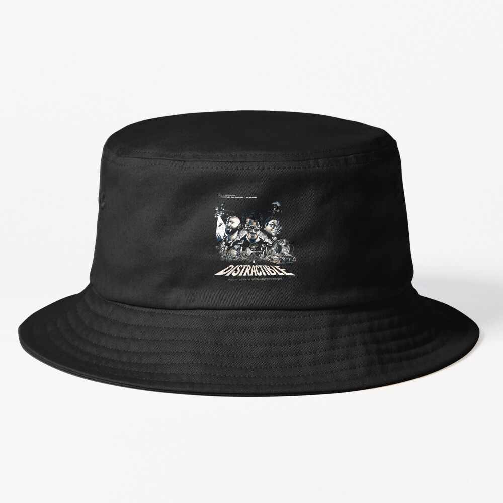 Hot Distractible Vintage Design Bucket Hat