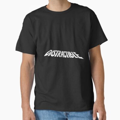 Distractible Podcast Hd Logo Unique T-shirt