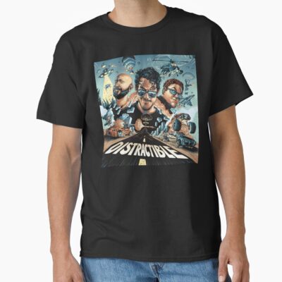 Best Selling Distractible Vintage Design T-shirt