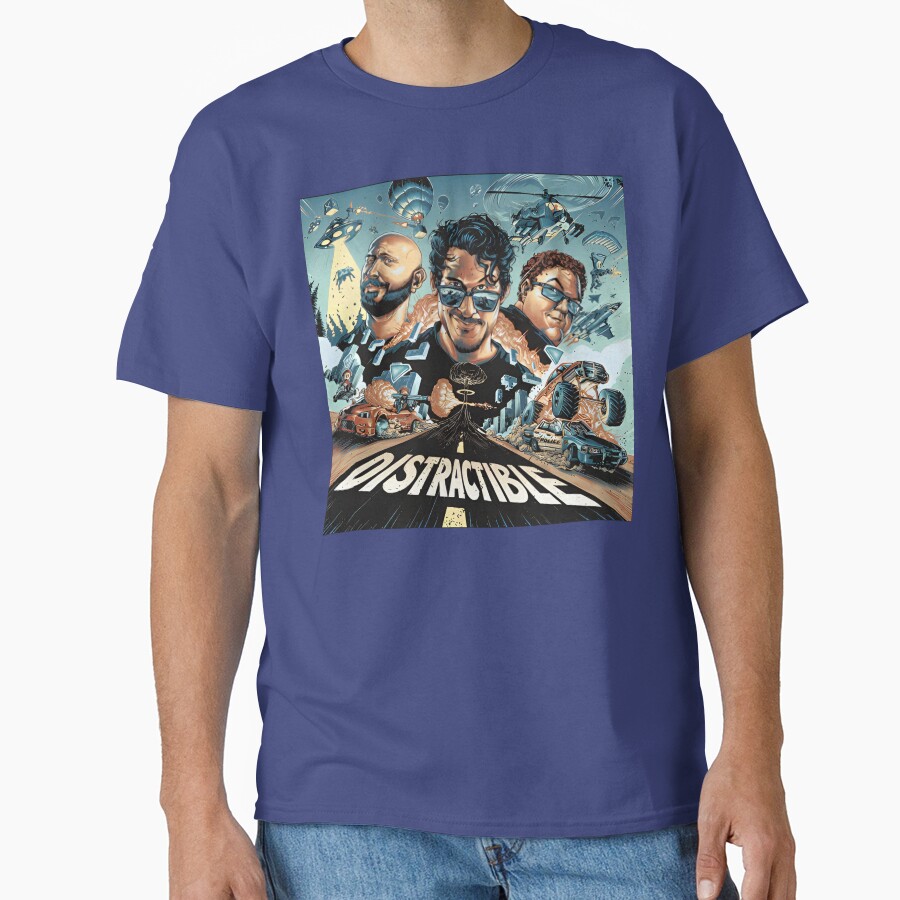 Best Selling Distractible Vintage Design T-shirt - Image 4