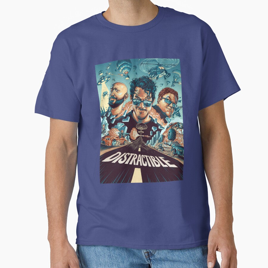 Hot Design Distractible Classic Design T-shirt - Image 4