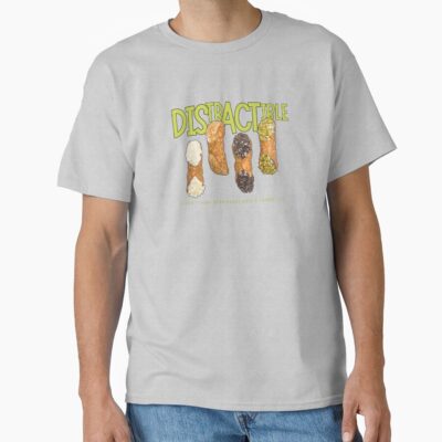 Distractible Podcast Cannoli Bit T-shirt