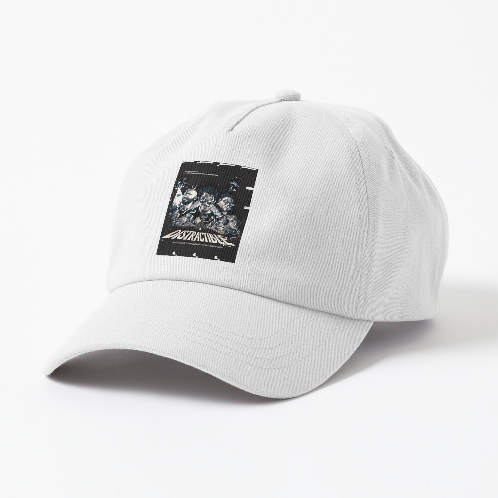 Distractible Merch Monochrome Distractible Hat