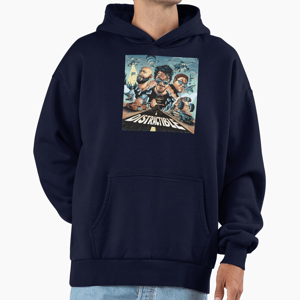 Best Selling Distractible Vintage Design Hoodie - Image 5