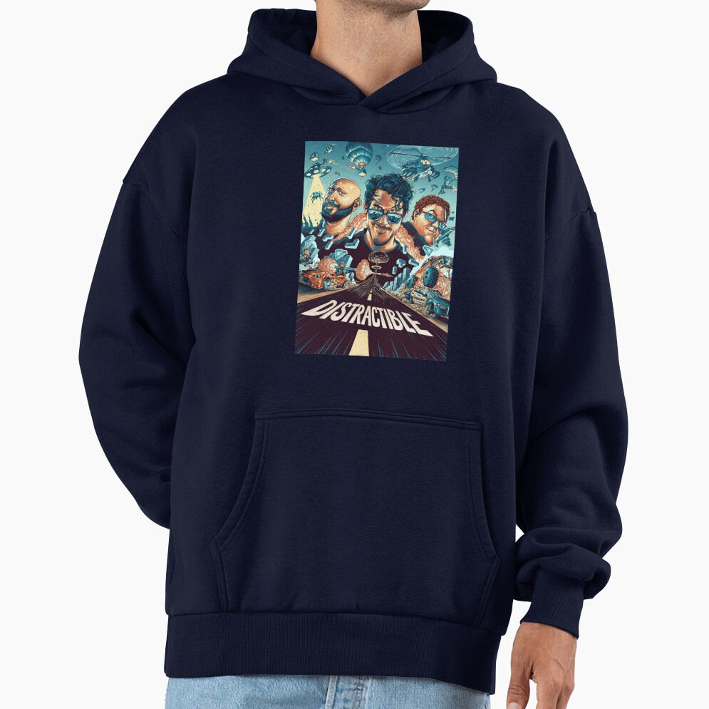 Hot Design Distractible Classic Design Hoodie - Image 5