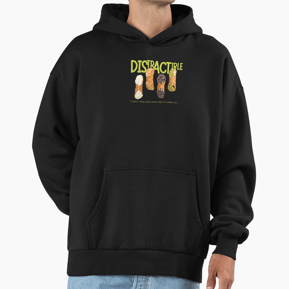 Distractible Podcast Cannoli Bit Hoodie - Image 3