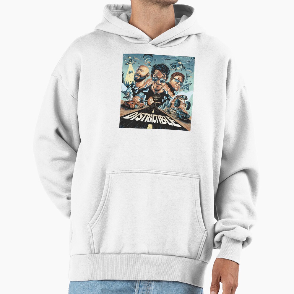 Best Selling Distractible Vintage Design Hoodie - Image 2