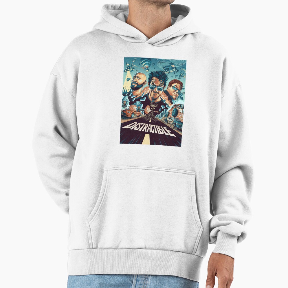 Hot Design Distractible Classic Design Hoodie - Image 2