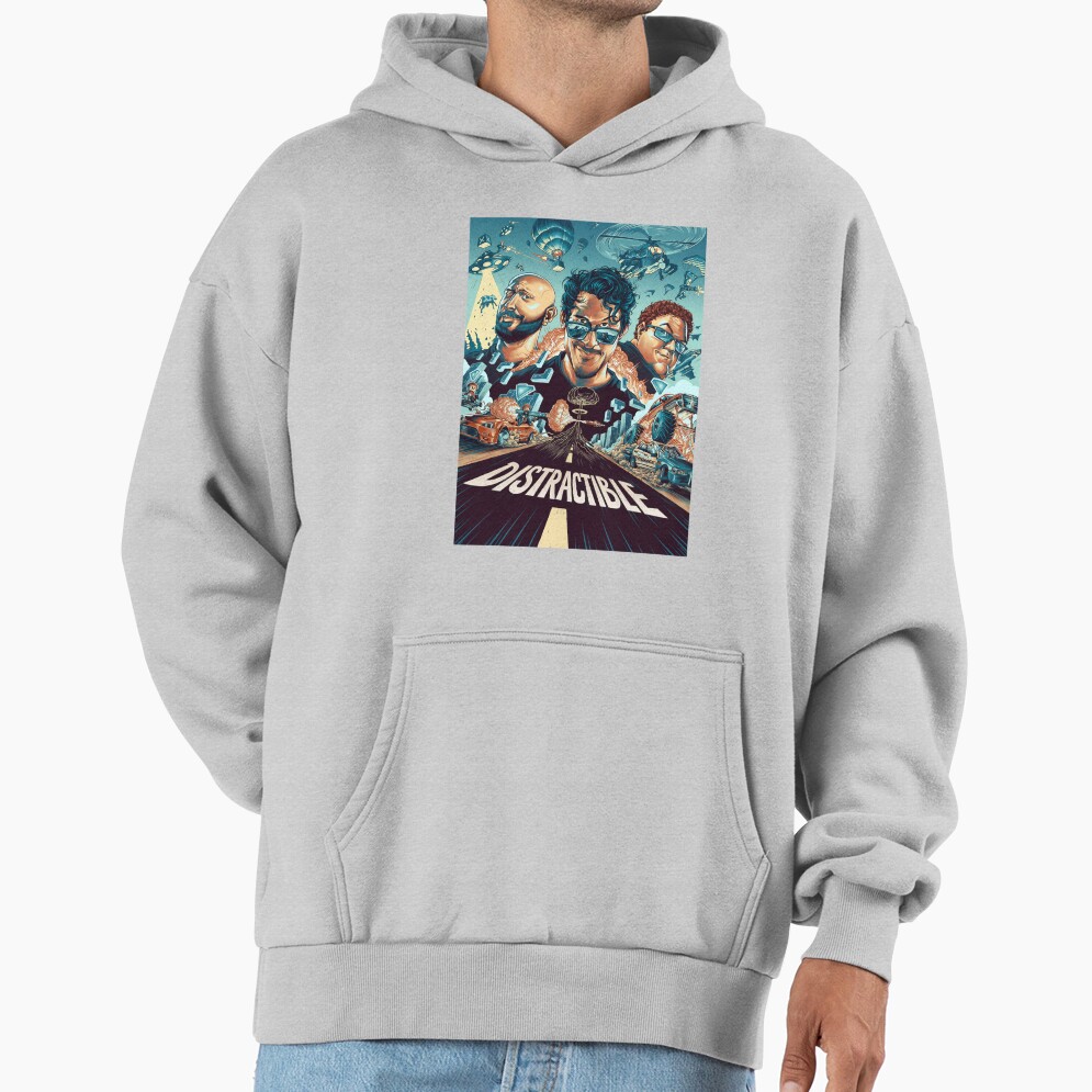Hot Design Distractible Classic Design Hoodie - Image 4