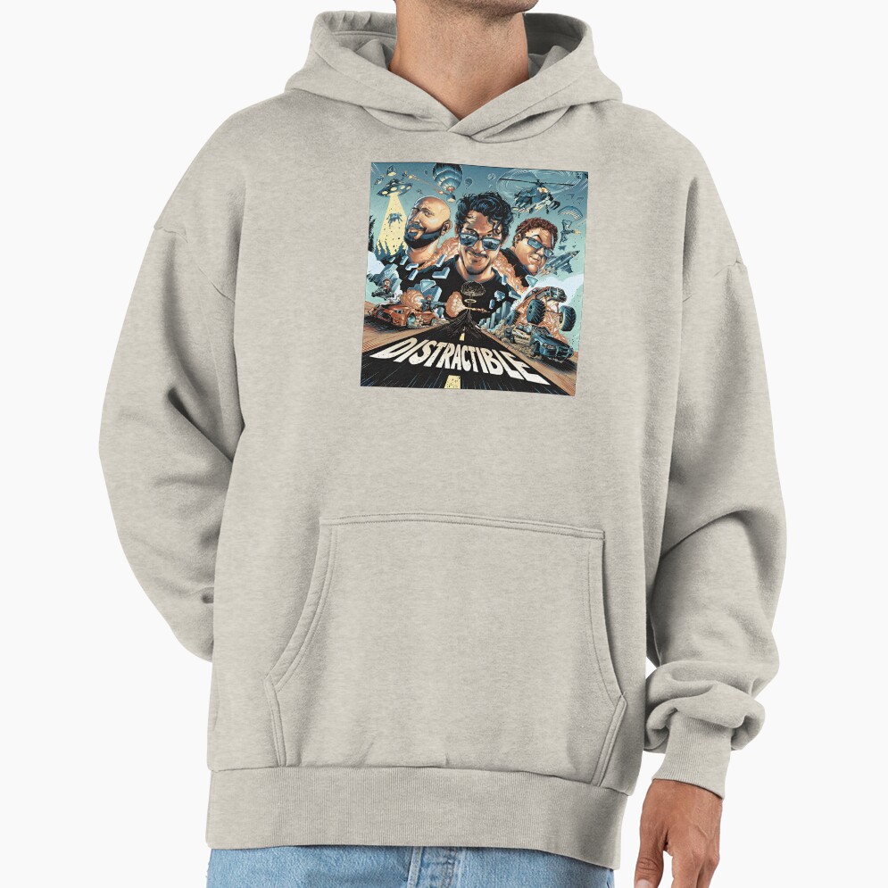Best Selling Distractible Vintage Design Hoodie - Image 3
