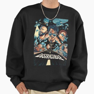 New Colelction Distractible Postcard Merch Sweatshirt