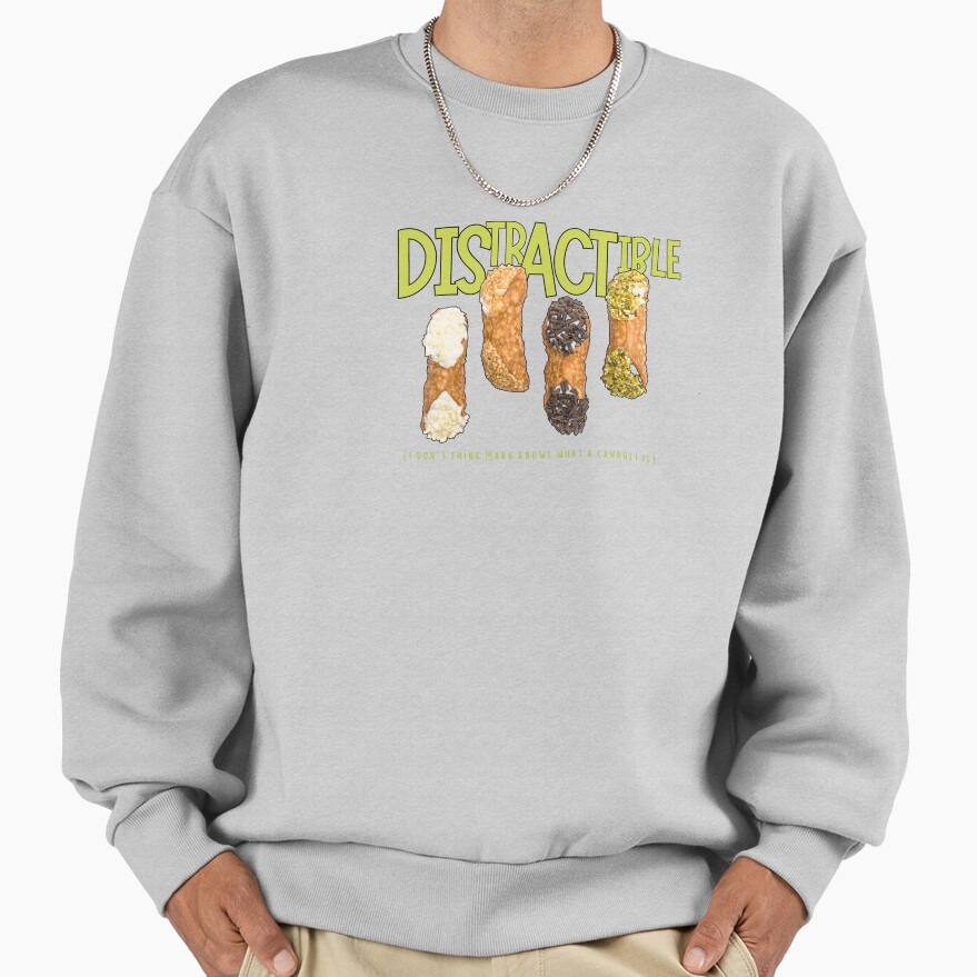 Distractible Podcast Cannoli Bit Sweatshirt - Image 4