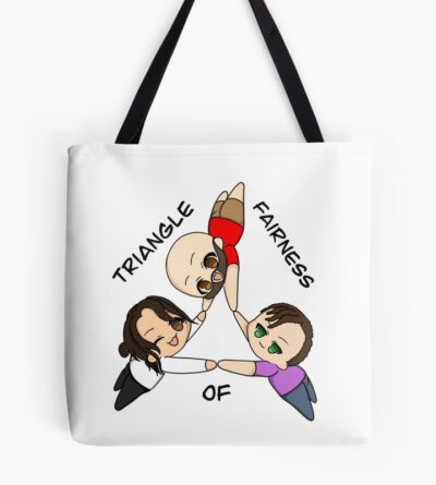 Distractible Triangle Of Fairness Tote Bag