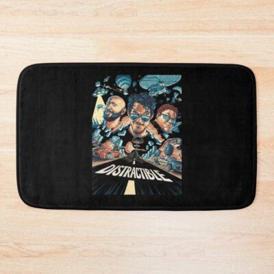 Distractible Postcard Classic Collection Bath Mat