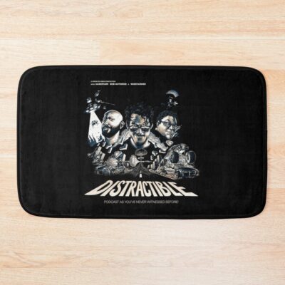 Best Selling Distractible Postcard Vintage Design Bath Mat