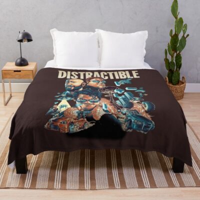 Hot Item Distractible Podcast Vintage Design Throw Blanket