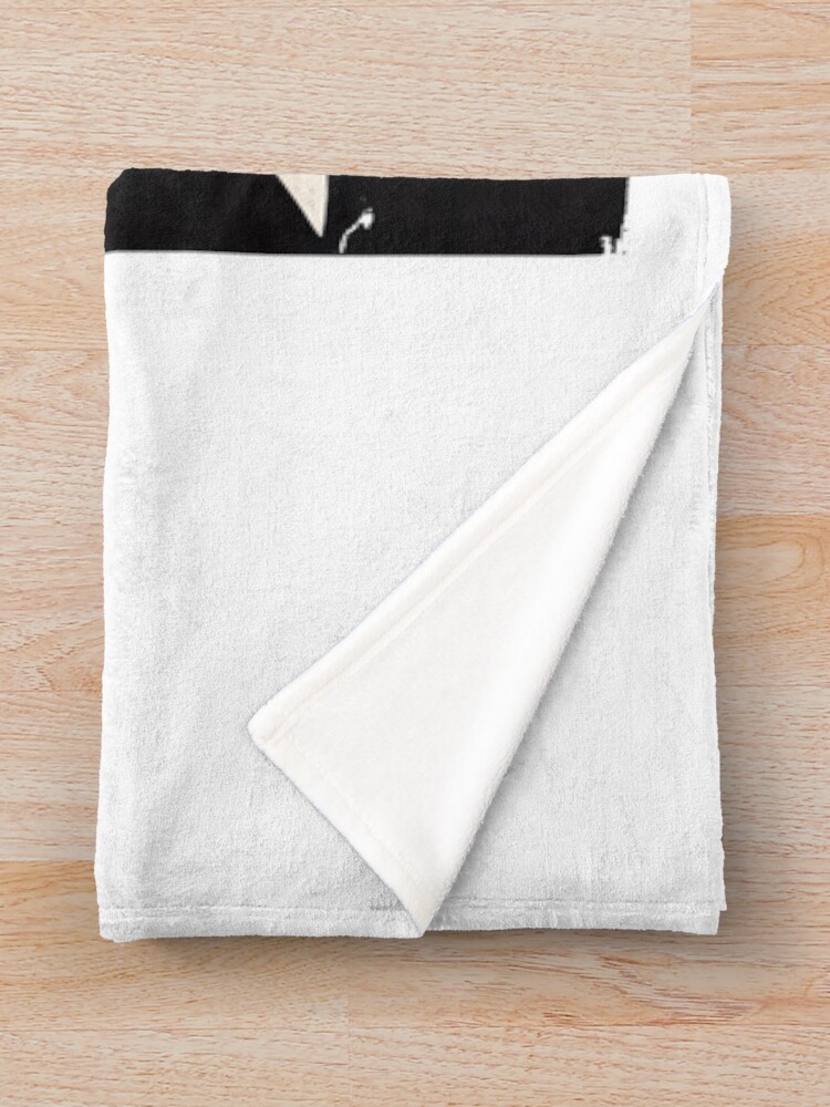 Distractible Merch Monochrome Distractible Throw Blanket - Image 2