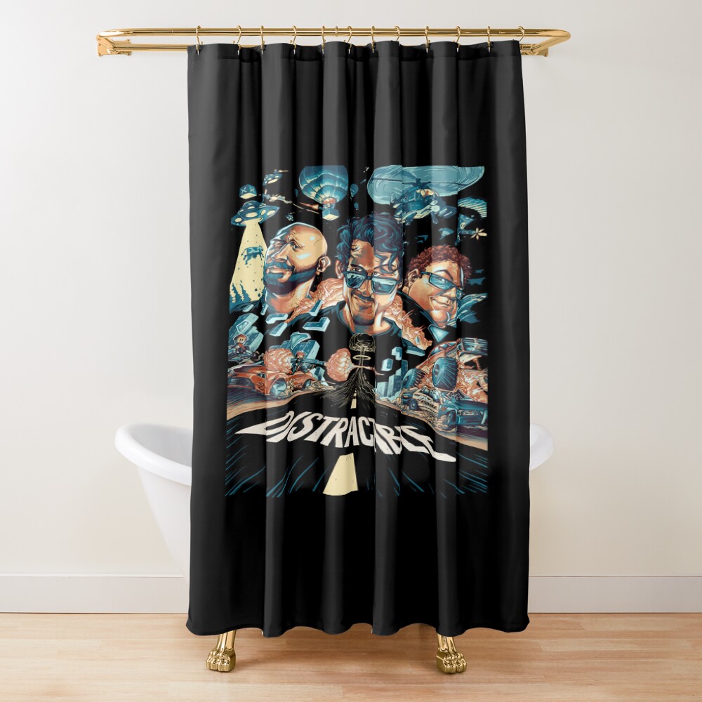 Best Selling Distractible Merch Distractible Shower Curtain