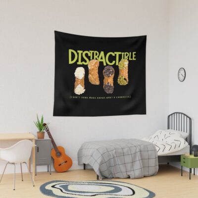 Distractible Podcast Cannoli Bit Tapestry