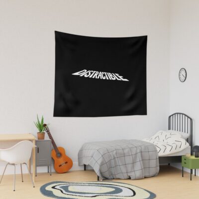 Distractible Podcast Hd Logo Unique Tapestry