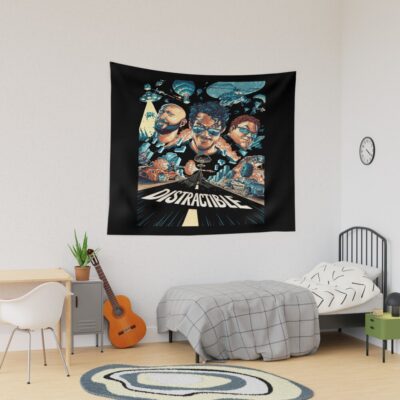 Hot Item Distractible Postcard Classic Design Tapestry