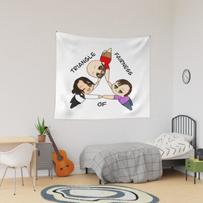 Distractible Triangle Of Fairness Tapestry
