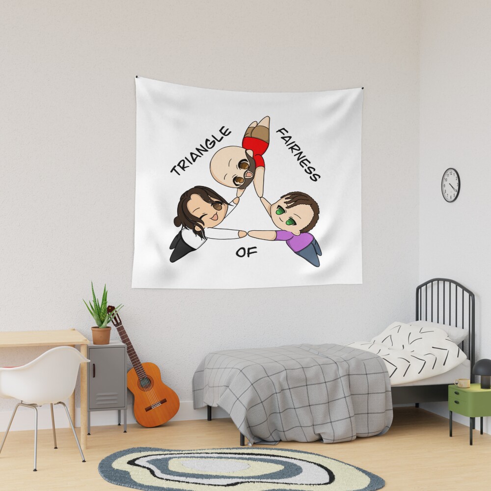 Distractible Triangle Of Fairness Tapestry
