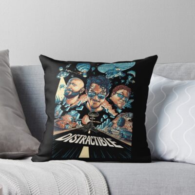 New Collection Distractible Postcard Classic Throw Pillow